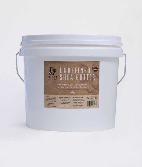 Deluxe Shea Butter® Unrefined Shea Butter 10kg Tub