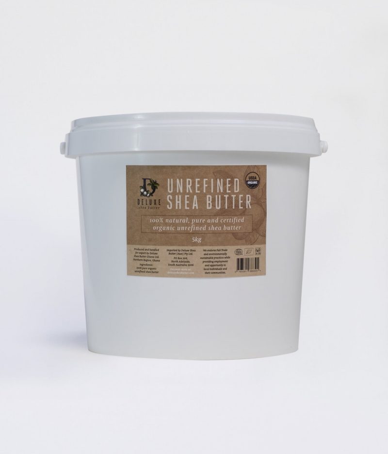 Deluxe Shea Butter® Unrefined Shea Butter 5kg Tub