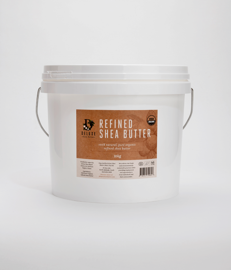 Deluxe Shea Butter® Refined Shea Butter 10kg Tub