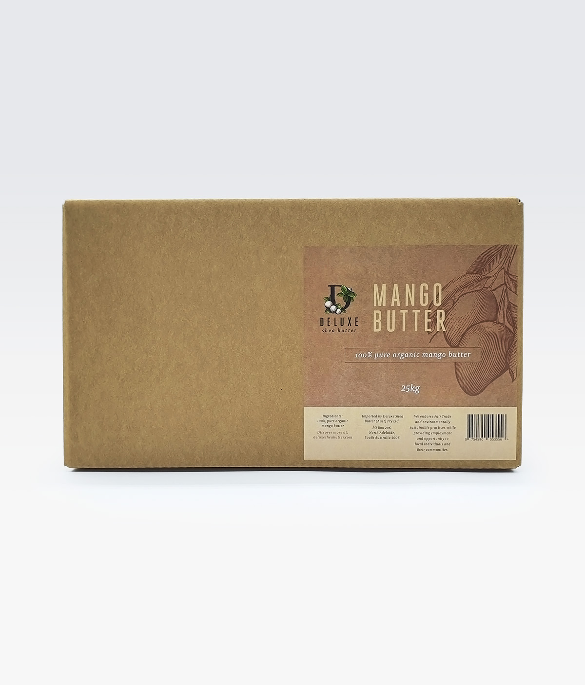 Deluxe Shea Butter® Organic Mango Butter 25kg Box
